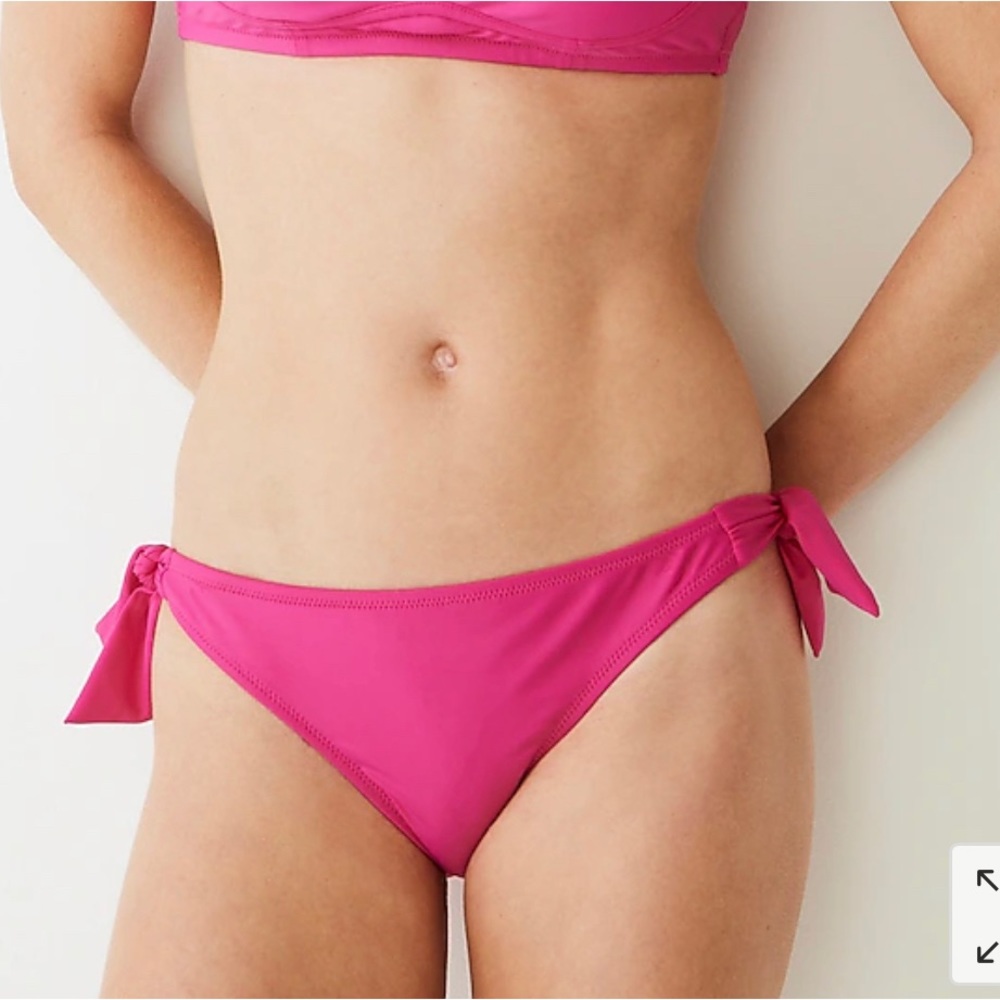 Jcrew bow-tie hipster bikini bottoms